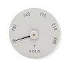 White KOLO Sauna Thermometer, Degrees Fahrenheit