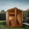 Golden Designs Kaarina 6 Person Outdoor Traditional Sauna