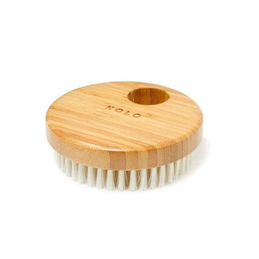 KOLO Sauna Bath Brush, Natural Bamboo Without a Handle