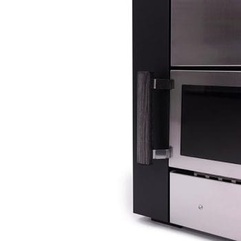 Narvi Kuru wood fired sauna stove door