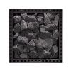 Narvi Kuru wood fired sauna stove rocks from above
