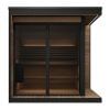 SaunaLife GL6 Outdoor Sauna Kit Front Side