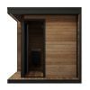 SaunaLife GL6 Outdoor Sauna Kit Right Side