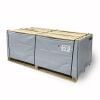 SaunaLife Model EE8G Barrel Sauna shipping box
