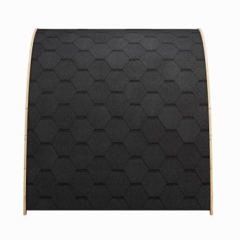 SaunaLife Model G3 4 Person Outdoor Home Sauna Side