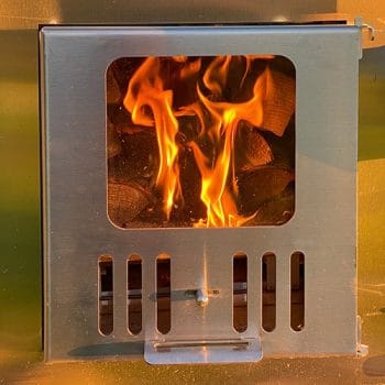 SaunaLife Model S4N Wood-Fired Hot Tub Fire Heater