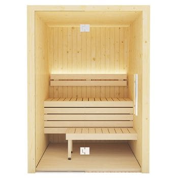 SaunaLife Model X2 Indoor Sauna 2 Person Front