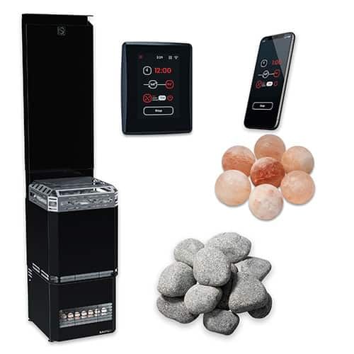 Saunum Air L 15 Sauna Heater Package 15.2kW with Climate Equalizer