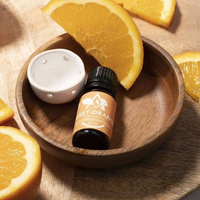 Saunum Aroma Oil Set Sweet-Orange Aroma Oil with Reservoir, 10ml