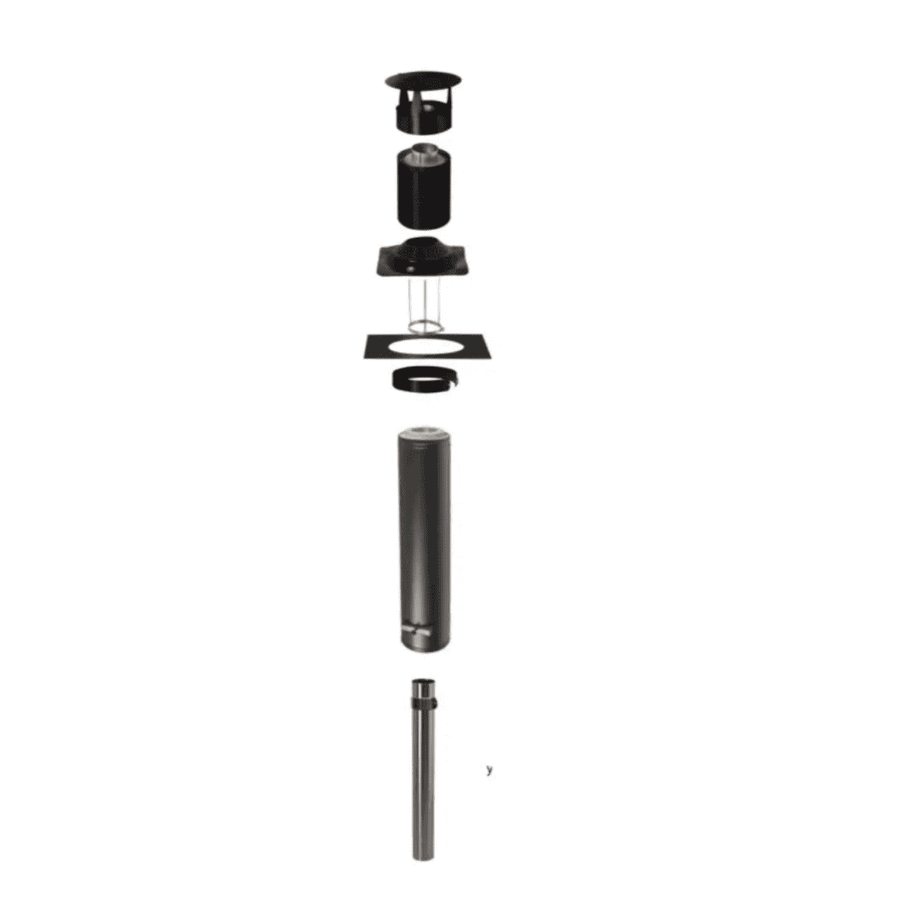 Narvi Flue 15 Chimney Flue Part Out