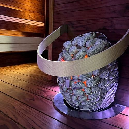 Huum Drop Sauna Heater With Safety Rail