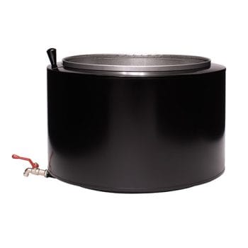 Narvi Luosto VS Wood-Burning Sauna Stove, Watertank, 16kW