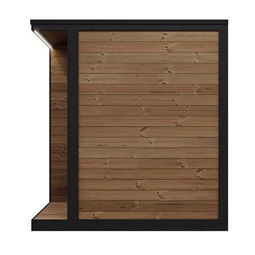 SaunaLife GL4 Outdoor Sauna Kit Side View 2
