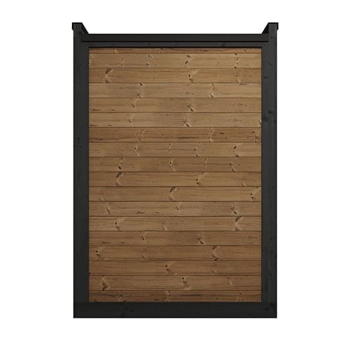 SaunaLife GL4 Outdoor Sauna Kit Back View