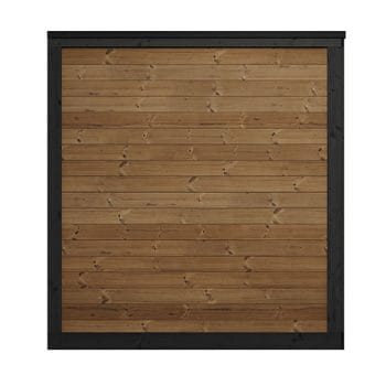 SaunaLife GL4 Outdoor Sauna Kit Side View