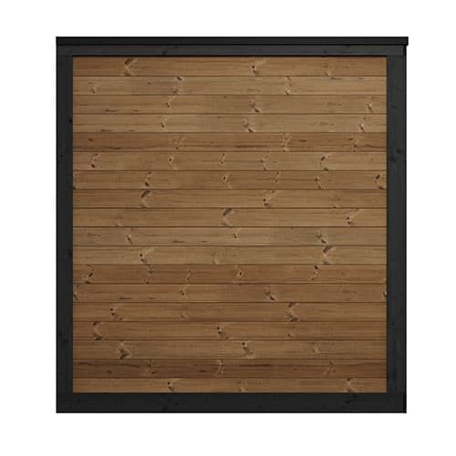 SaunaLife GL4 Outdoor Sauna Kit Side View