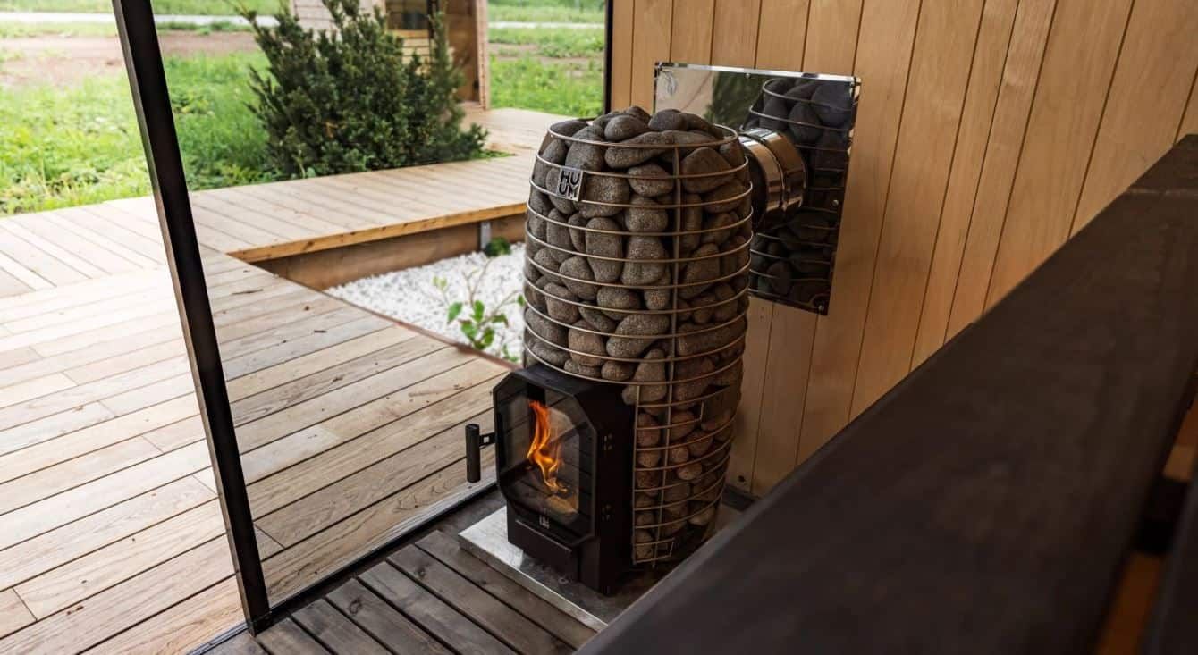 Huum Hive Flow Background Sauna Heater