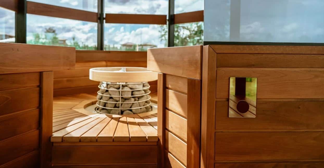 Huum Hive Sauna Heater Background