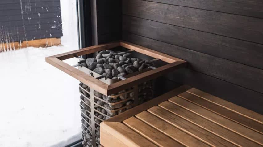 Huum Steel Sauna Heater Background