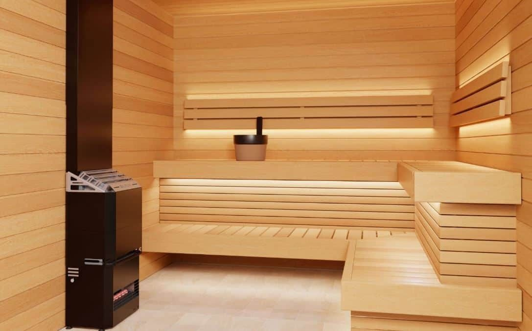 Saunum Air Sauna Heater Background