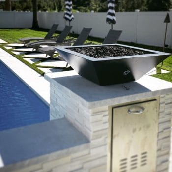 The Outdoor Plus Maya Fire Bowl With Key Valve