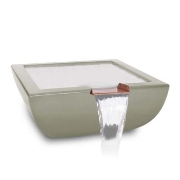 The Outdoor Plus Avalon Water Bowl With Copper Scupper