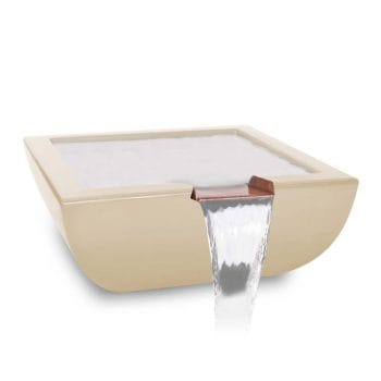 The Outdoor Plus Avalon Water Bowl Vanilla