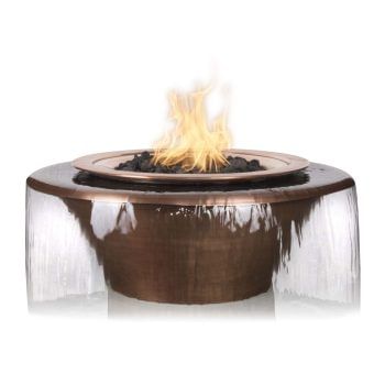 The Outdoor Plus Cazo 360° Water & Fire Bowl - Copper