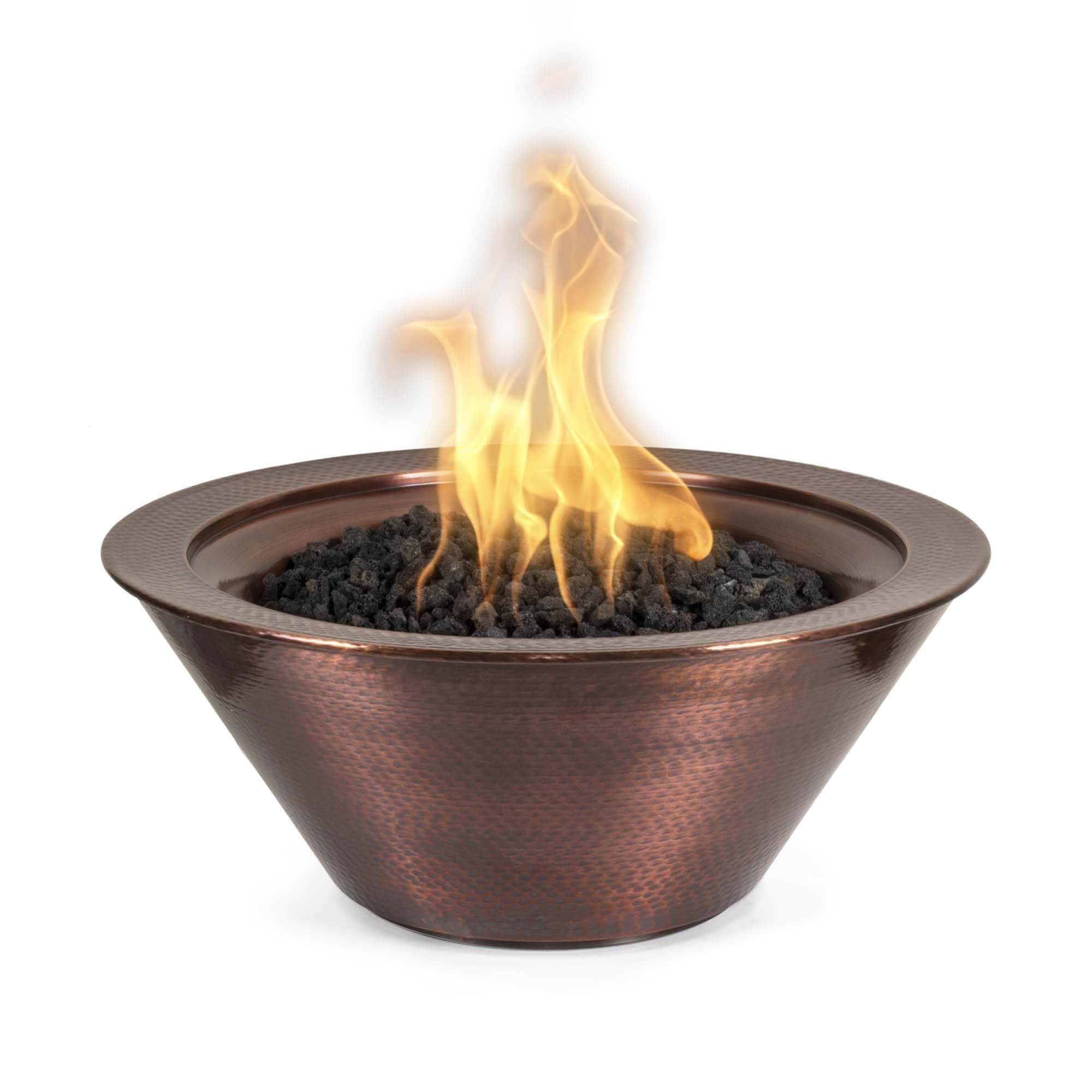 The Outdoor Plus Cazo Fire Bowl - Hammered Copper