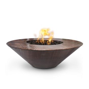 The Outdoor Plus Cazo Fire Pit - Wide Ledge - Copper