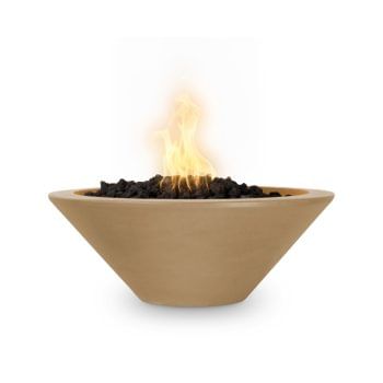 Alternative view of The Outdoor Plus Cazo Fire Bowl - GFRC Concrete