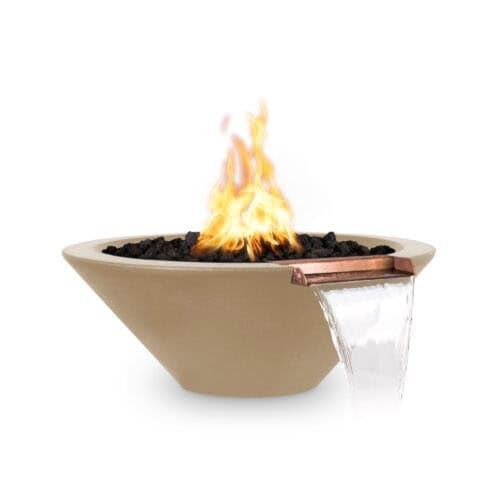 The Outdoor Plus Cazo Fire & Water Bowl - GFRC Concrete - Image 7