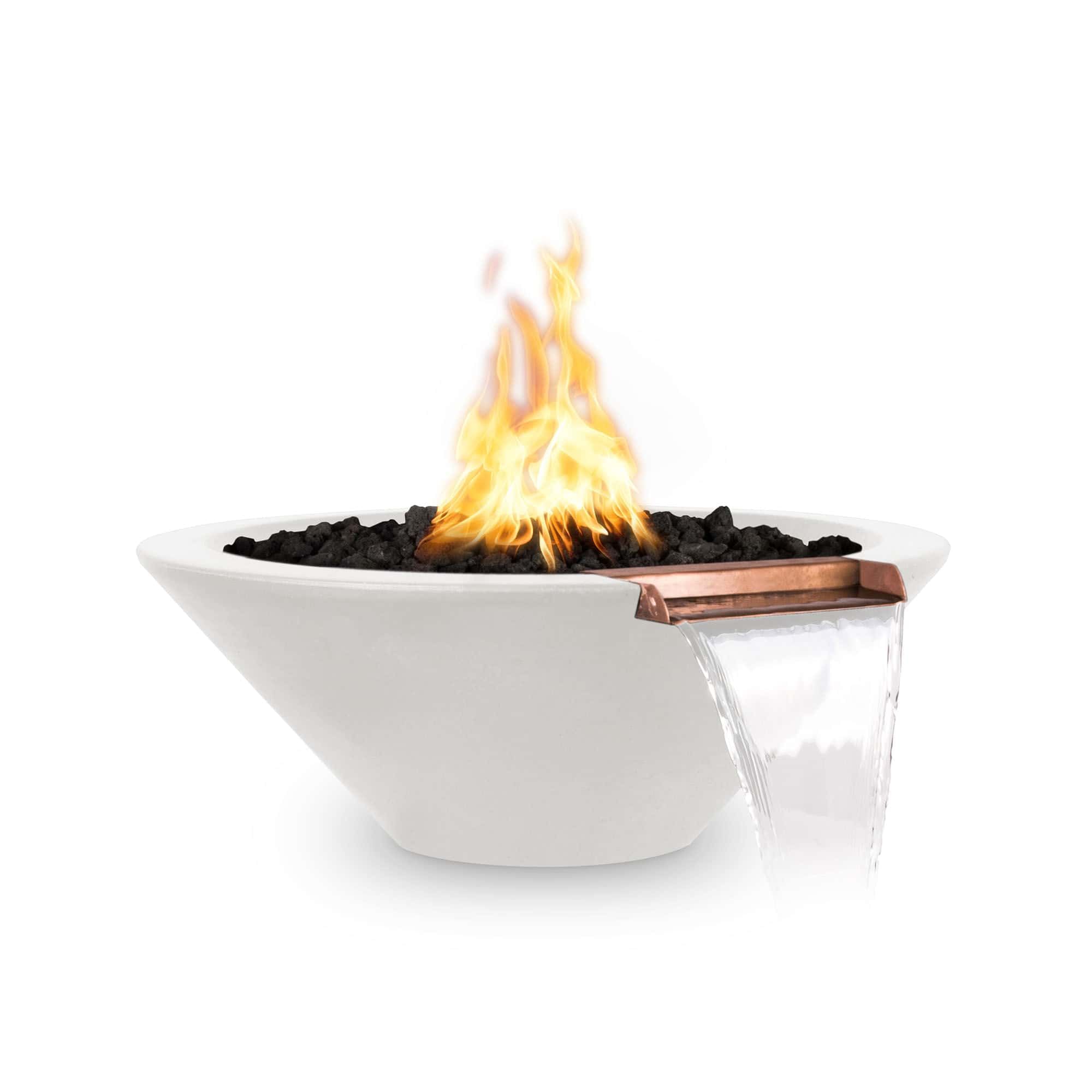 The Outdoor Plus Cazo Fire & Water Bowl - GFRC Concrete - Image 3