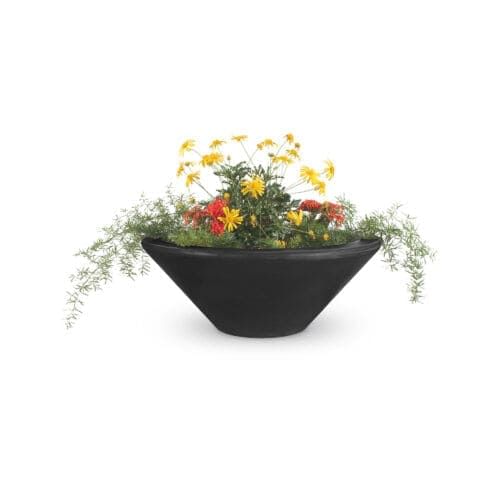 Cazo Planter Bowl GFRC Black
