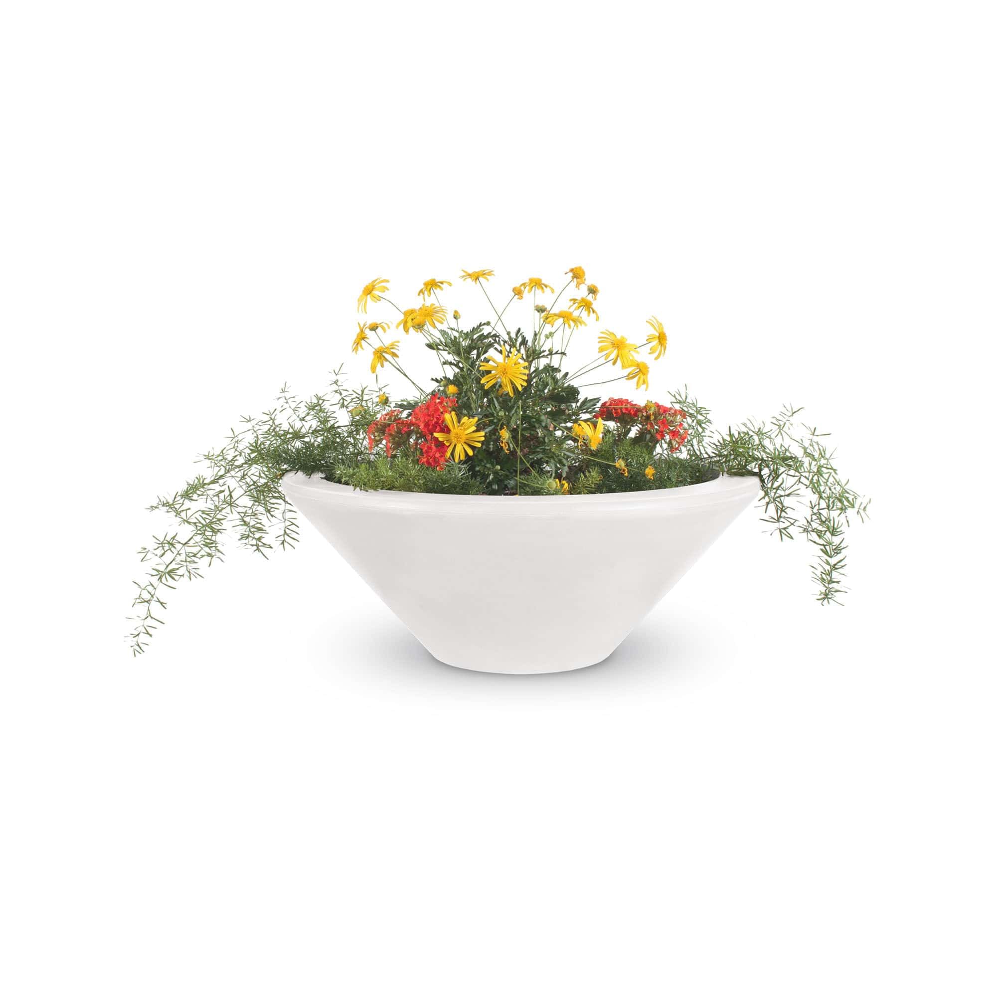 Cazo Planter Bowl GFRC Limestone