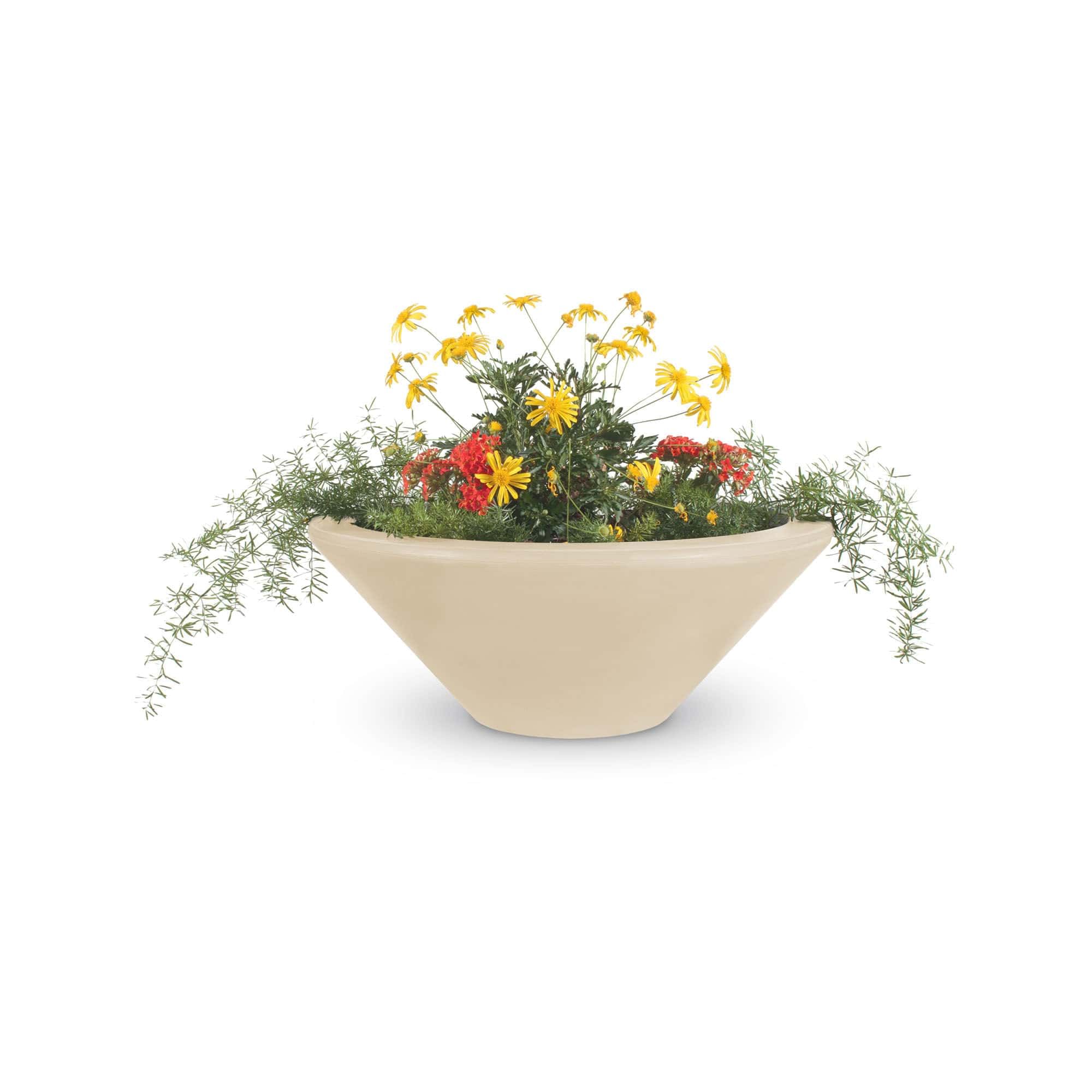 Cazo Planter Bowl GFRC Vanilla