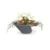 Cazo Planter Bowl with Water gray