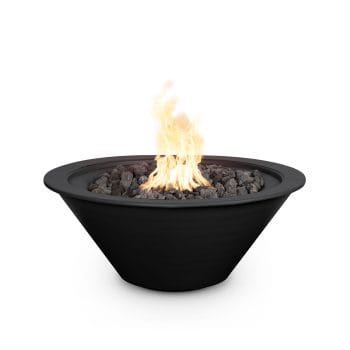 The Outdoor Plus Cazo Fire Bowl - Powder Coated Black