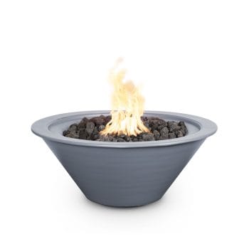 The Outdoor Plus Cazo Fire Bowl - Powder Coated Gray