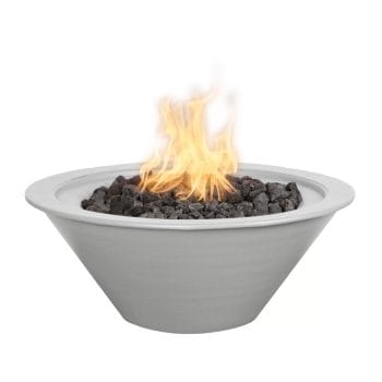 The Outdoor Plus Cazo Fire Bowl - Powder Coated Pewter