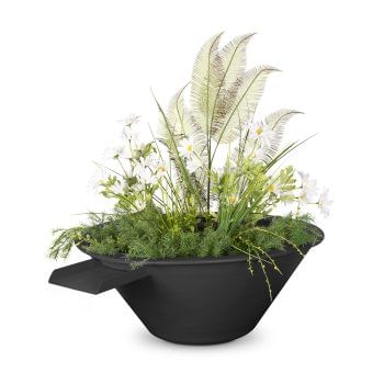 Cazo-Powder-Coated-Planter-Only-black