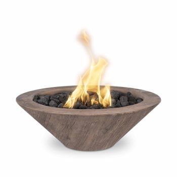 Alternative view of The Outdoor Plus Cazo Fire Bowl - Wood Grain