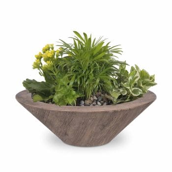Cazo Wood Grain Planter Oak