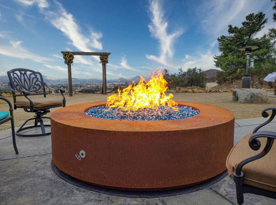 Corten Steel Fire Pit