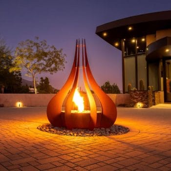 The Outdoor Plus Fire Sculpture