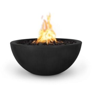 The Outdoor Plus Luna Fire Bowl - GFRC Concrete