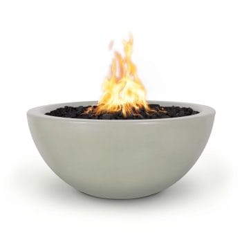 Alternative view of The Outdoor Plus Luna Fire Pit - GFRC Concrete