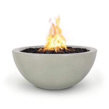The Outdoor Plus Luna Fire Pit - GFRC Concrete Ash