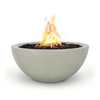 The Outdoor Plus Luna Fire Bowl - GFRC Concrete Ash