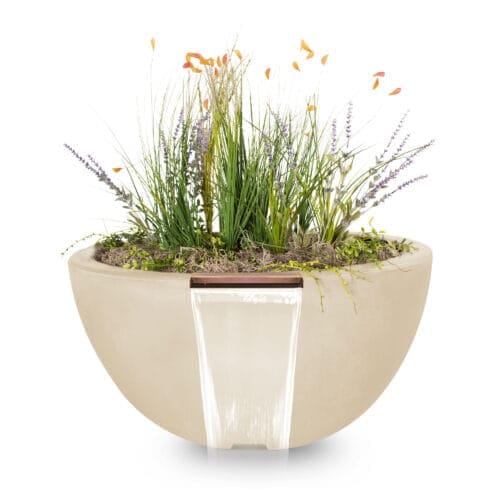 The Outdoor Plus Luna Planter & Water Bowl - GFRC Concrete - Image 6